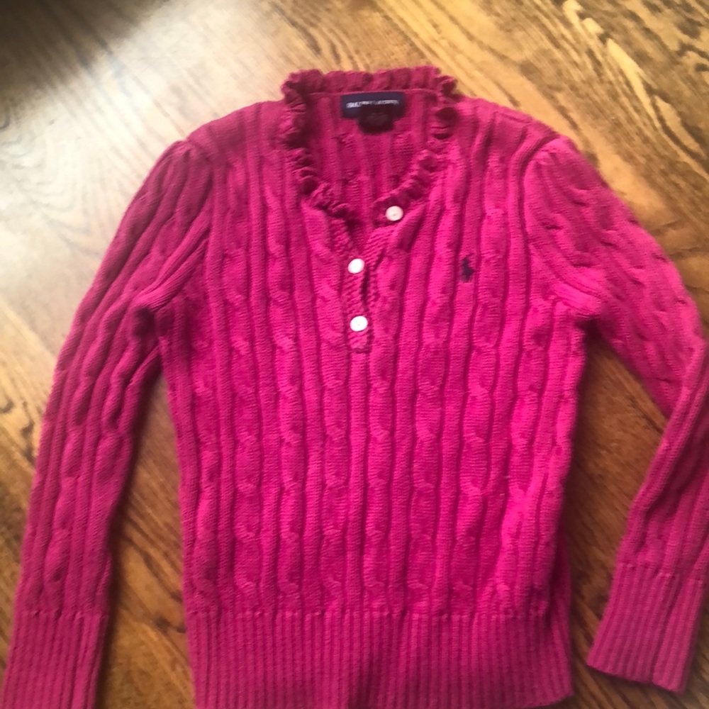 Ralph Lauren cotton cable knit sweater